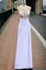 Glorious Column/Sheath Prom Gown White Scoop Chiffon Sleeveless Floor Length Backless