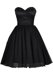 Black Evening Dress Prom and For with Ruching and Belt Sweetheart Sleeveless Zipper