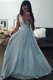 Sleeveless Zipper Floor Length Beading and Lace