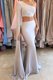 Great Mermaid One Shoulder Silver Side Zipper Homecoming Dress Ruching Long Sleeves Floor Length
