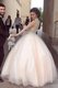 Discount Floor Length A-line Sleeveless White Prom Gown Zipper