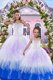Super Multi-color Tulle Lace Up Sweetheart Sleeveless Floor Length Quinceanera Gowns Beading