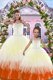 Floor Length Multi-color Sweet 16 Dresses Tulle Sleeveless Beading