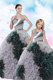 Sleeveless Lace Up Floor Length Sequins and Pick Ups Quinceanera Dresses