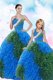 Multi-color Ball Gowns Taffeta Sweetheart Sleeveless Sequins and Pick Ups Floor Length Lace Up Sweet 16 Quinceanera Dress