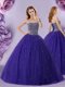 Cheap Sleeveless Beading Lace Up Sweet 16 Quinceanera Dress
