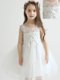 Fantastic Scoop White Sleeveless Tulle Zipper Flower Girl Dresses for Party and Quinceanera and Wedding Party