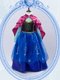Affordable Royal Blue Taffeta and Tulle Zipper High-neck Long Sleeves Floor Length Flower Girl Dresses Embroidery