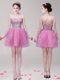 Lilac Sweetheart Lace Up Beading Prom Evening Gown Sleeveless