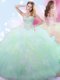 Sweet Floor Length Ball Gowns Sleeveless Multi-color Ball Gown Prom Dress Lace Up