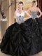 Exceptional Sleeveless Lace Up Floor Length Pick Ups Sweet 16 Quinceanera Dress