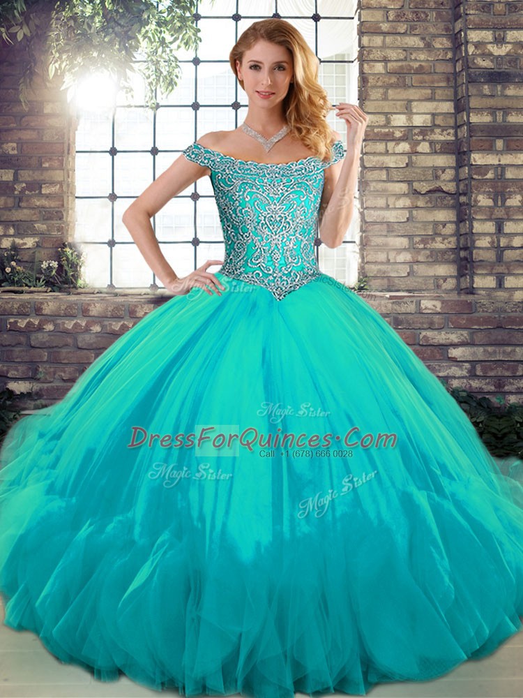 quinceanera dresses aqua